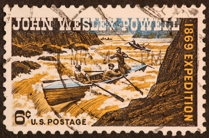 John Wesley Powell stamp 1969.
