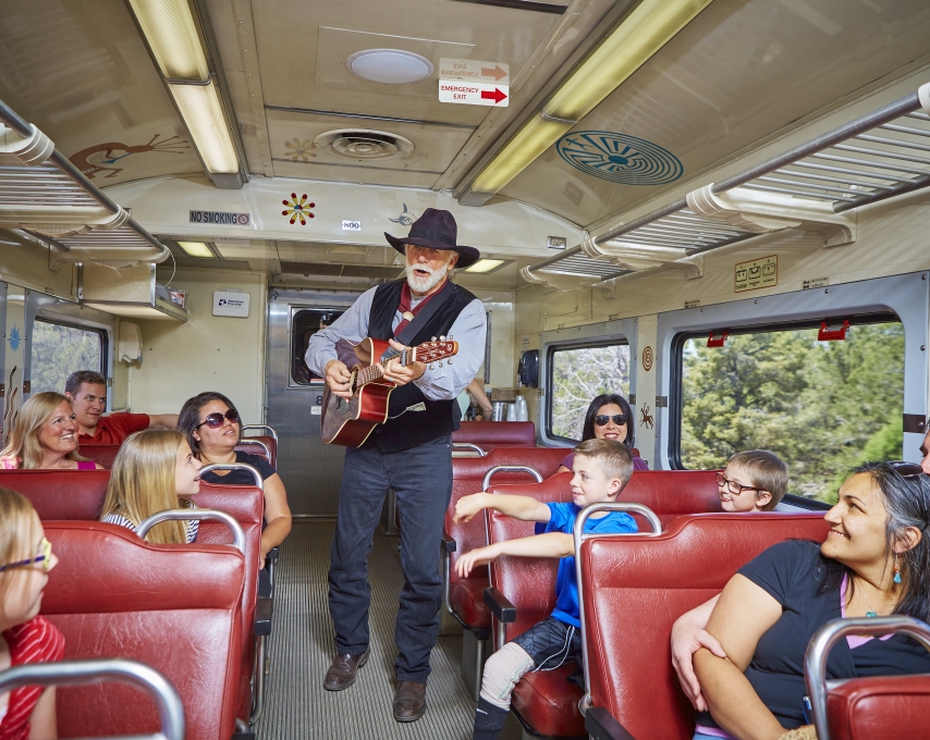 Train Guitar Family