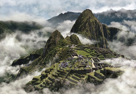 Peru Mountains and Clouds