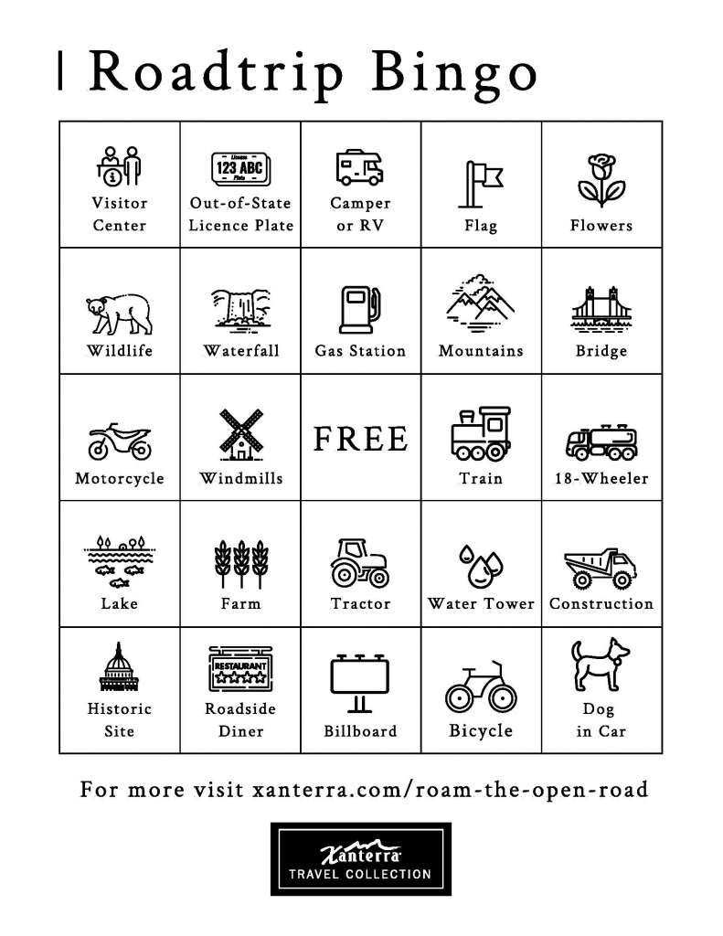 Roadtrip Bingo