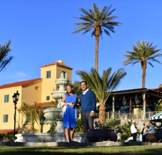 Oasis Inn Fountain Couple