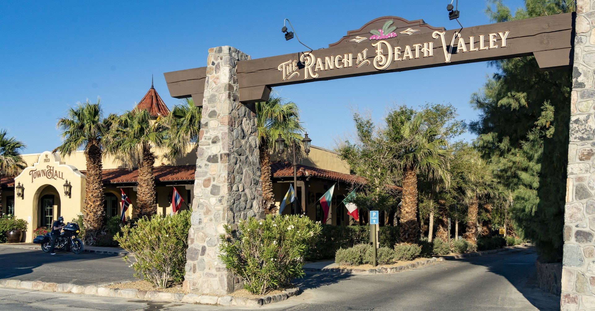 The Ranch at Death Valley entrance