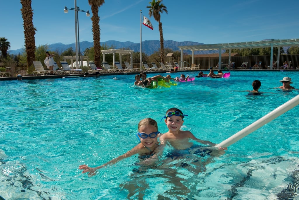 Ranch pool kids