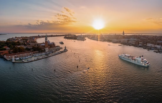 Windstar ship in Venice