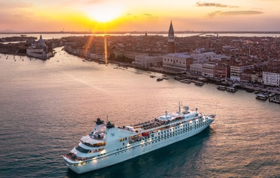 Windstar yacht in Venice