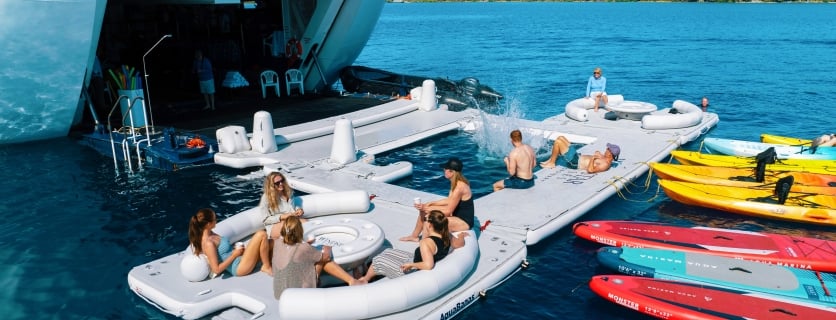 Marina Swim Platform