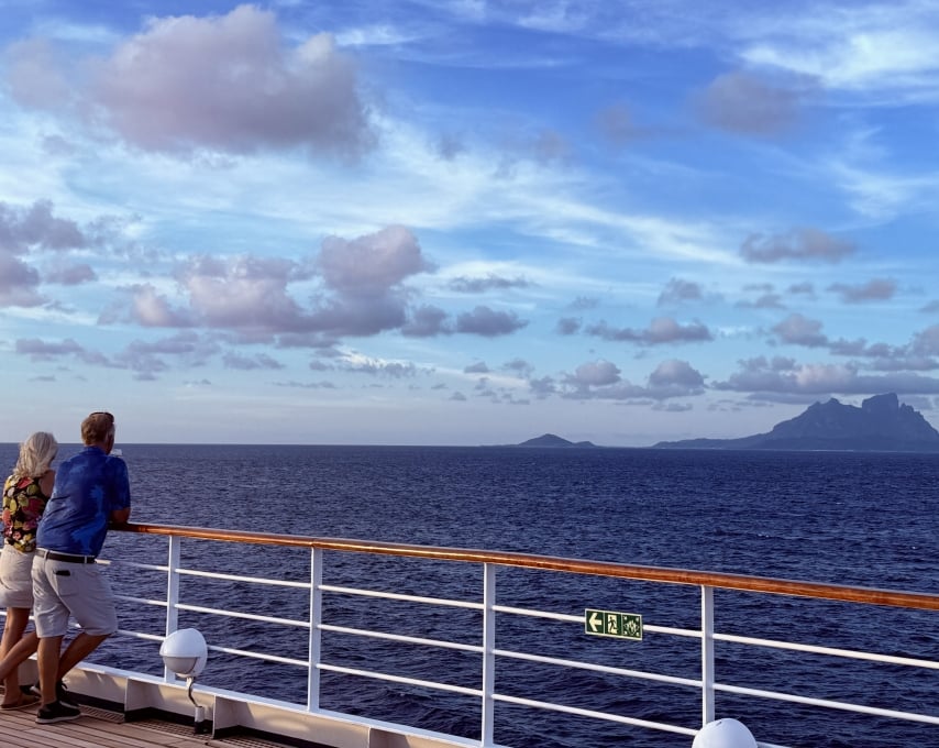 Couple on Yacht Deck