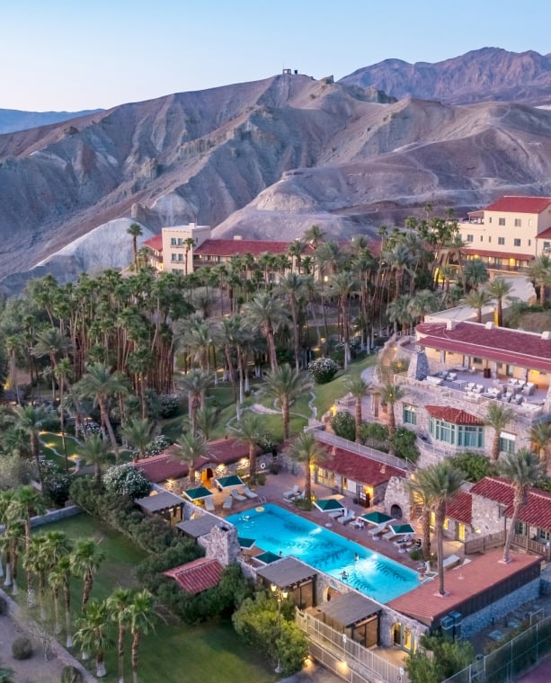 The Inn at Death Valley - Aerial shot