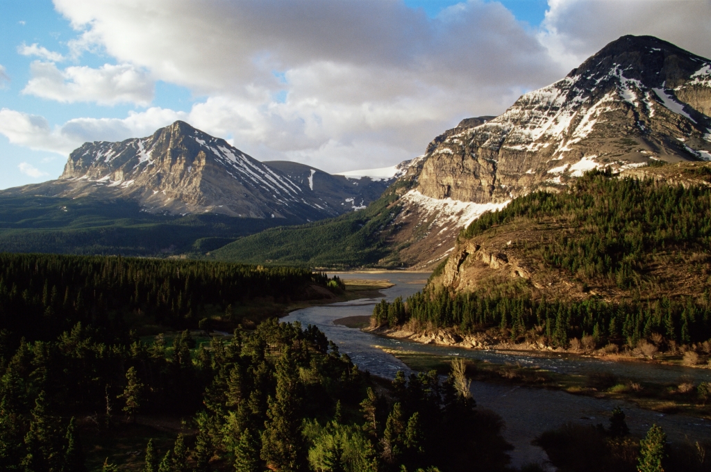 Grinnell Point & Swiftcurrent Creek
